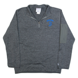 CHAMPION Spartans USA Mens Fleece Grey 1/4 Zip M