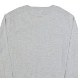 NAUTICA Mens Jumper Grey Tight Knit L
