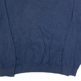 TOMMY HILFIGER Mens Jumper Blue Tight Knit L