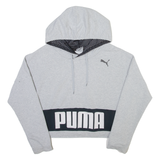 PUMA Womens Grey Hoodie UK 12