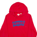 LEVI'S Mens Red Hoodie S