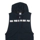 PUMA Vest Womens Black Hoodie UK 10