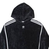ADIDAS ORIGINALS Womens Black Hoodie UK 8