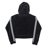 ADIDAS ORIGINALS Womens Black Hoodie UK 8