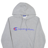 CHAMPION Mens Grey Hoodie S