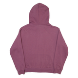 CONVERSE Womens Purple Hoodie L