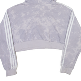 ADIDAS ORIGINALS Womens Grey Hoodie UK 4
