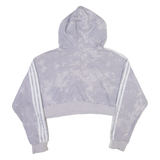 ADIDAS ORIGINALS Womens Grey Hoodie UK 4