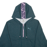 PUMA Womens Green Hoodie M