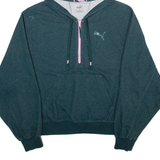 PUMA Womens Green Hoodie M