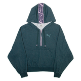 PUMA Womens Green Hoodie M