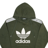 ADIDAS ORIGINALS Womens Green Hoodie UK 12