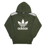 ADIDAS ORIGINALS Womens Green Hoodie UK 12