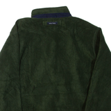 NAUTICA Mens Fleece Green 1/4 Zip M