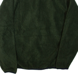 NAUTICA Mens Fleece Green 1/4 Zip M