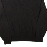 CALVIN KLEIN Mens Jumper Grey 1/4 Zip Tight Knit 2XL
