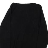 LAUREN RALPH LAUREN Womens Jumper Black Tight Knit 3/4 Sleeve S