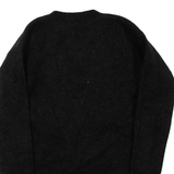 LEVI'S Womens Jumper Black Tight Knit Wool S