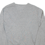 TOMMY HILFIGER Mens Jumper Grey 1/4 Zip Tight Knit M