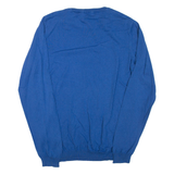 DIESEL Mens Jumper Blue Tight Knit M