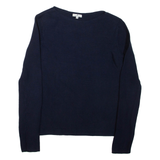 TOM TAILOR Womens Jumper Blue Tight Knit XS