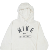 NIKE Football Mens Beige Hoodie L