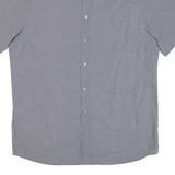 BOSS HUGO BOSS Mens Plain Shirt Grey L