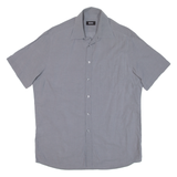BOSS HUGO BOSS Mens Plain Shirt Grey L