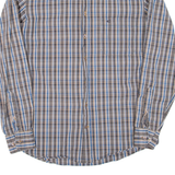 CAMEL ACTIVE Mens Shirt Blue Check Long Sleeve S