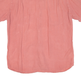 BOSS HUGO BOSS Mens Plain Shirt Pink L