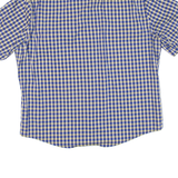 PIERRE CARDIN Mens Shirt Blue Check M