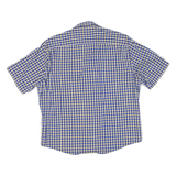 PIERRE CARDIN Mens Shirt Blue Check M