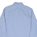 GAP Mens Shirt Blue Striped Long Sleeve L