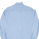 GUESS Womens Denim Shirt Blue Long Sleeve S