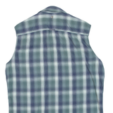 PME LEGEND Mens Shirt Green Check Sleeveless L