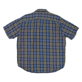 GAP Mens Shirt Blue Check L