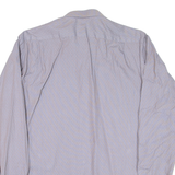 Mens Shirt Grey Spotted Long Sleeve M