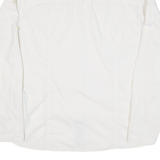 Womens Plain Shirt Beige Long Sleeve UK 14