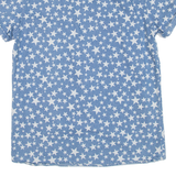 VILLIAN Stars Mens Denim Shirt Blue M