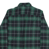 BLUENOTES Mens Shirt Green Check Long Sleeve M