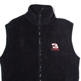 COMPETITOR'S VIEW Dale Earnhardt Sr #3 NASCAR Mens Fleece Gilet Black 90s USA L