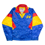 NUTMEG Jeff Gordon #24 NASCAR Mens Shell Jacket Blue Nylon 90s USA XL