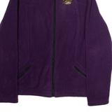 NEW BALANCE Womens Fleece Jacket Purple L