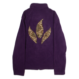NEW BALANCE Womens Fleece Jacket Purple L