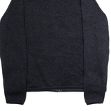 CHAMPION Mens Fleece Jacket Grey Knit L