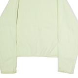 CHAMPION Womens Fleece Jacket Yellow L