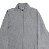 STARTER Mens Fleece Jacket Grey XL