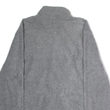 STARTER Mens Fleece Jacket Grey XL