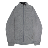 STARTER Mens Fleece Jacket Grey M