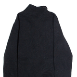 THE NORTH FACE Smithgroup Womens Fleece Jacket Black Knit L